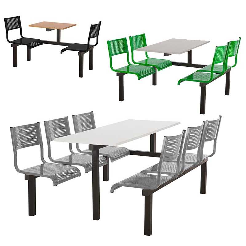Barrett Steel Fast Food Seating