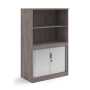 System Combination Bookcase with Tambour Cupboard