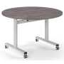 Circular Tilt Top Folding Meeting Conference Table