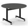 Circular Tilt Top Folding Meeting Conference Table