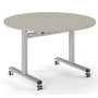 Circular Tilt Top Folding Meeting Conference Table