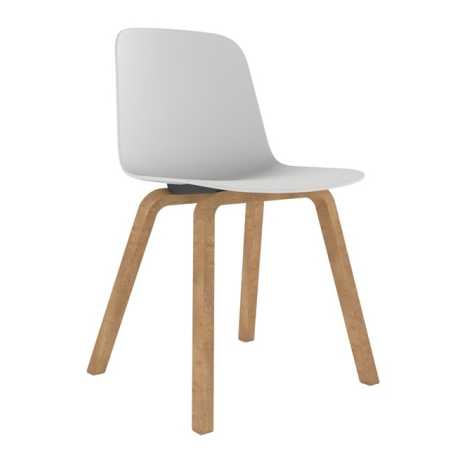 College Chair with Wooden Legs