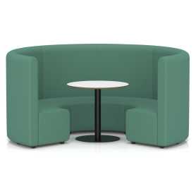 Circular Seating Booth