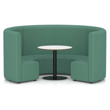Circular Seating Booth