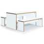 Slab 25 Table and Benches