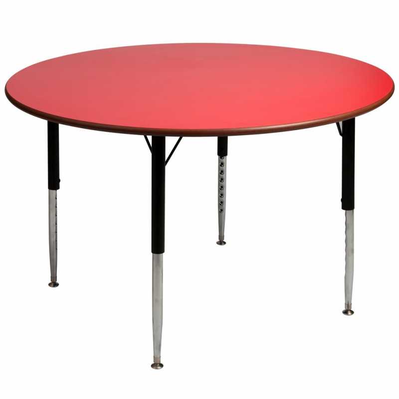 Circular Height Adjustable Table Mike O'Dwyer Office Furniture
