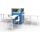 Stand High Tables Ideal for Touchdown Office Space